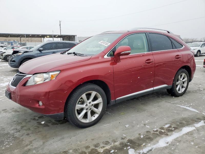 LEXUS RX 350 2010 with VIN 2T2ZK1BA1AC019138 - Photo from auction
