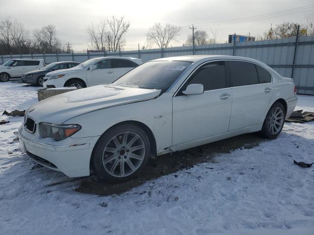 BMW 745 LI 2005 with VIN WBAGN63535DS59721 - Photo from auction
