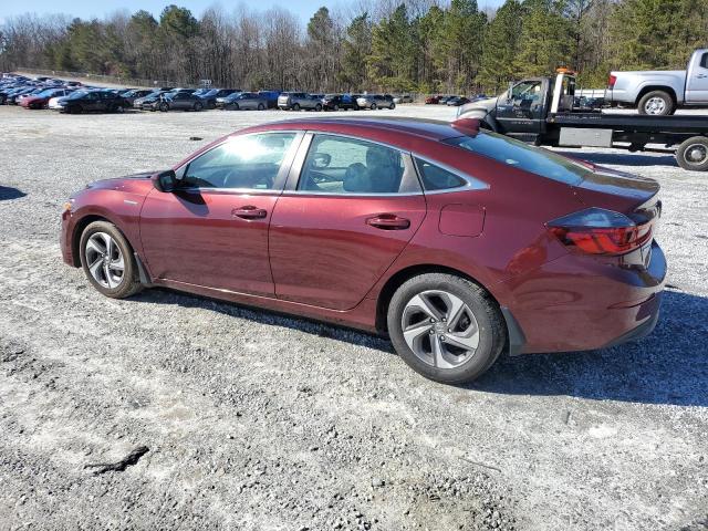 Photo 2 from auction – 2019 HONDA INSIGHT EX with VIN 19XZE4F53KE021504
