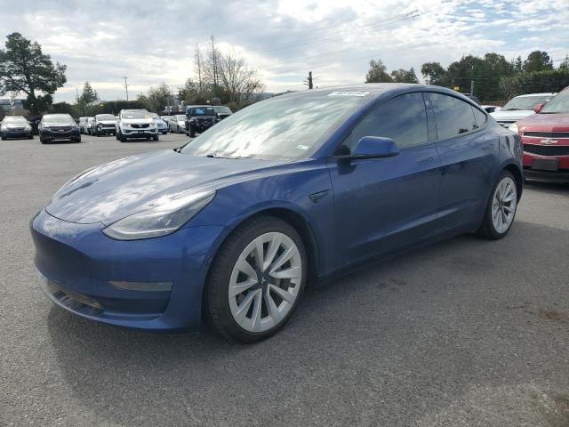 Снимка 1 от търг – 2021 TESLA MODEL 3 с VIN 5YJ3E1EA5MF941571