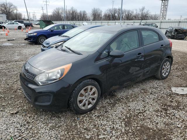 KIA RIO LX 2012 with VIN KNADM5A31C6023314 - Photo from auction