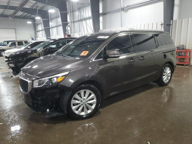 KIA SEDONA EX 2016 with VIN KNDMC5C13G6121851 - Photo from auction