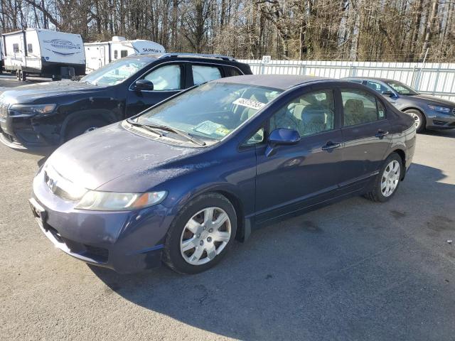 HONDA CIVIC LX 2010 with VIN 2HGFA1F55AH555010 - Photo from auction