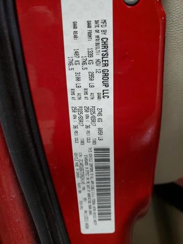 Photo 14 from auction – 2013 DODGE GRAND CARA with VIN 2C4RDGBG7DR624145