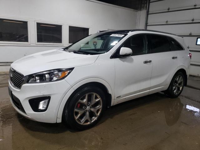 KIA SORENTO SX 2018 with VIN 5XYPKDA52JG385227 - Photo from auction