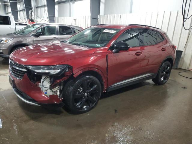 BUICK ENVISION E 2022 with VIN LRBFZPR46ND031590 - Photo from auction