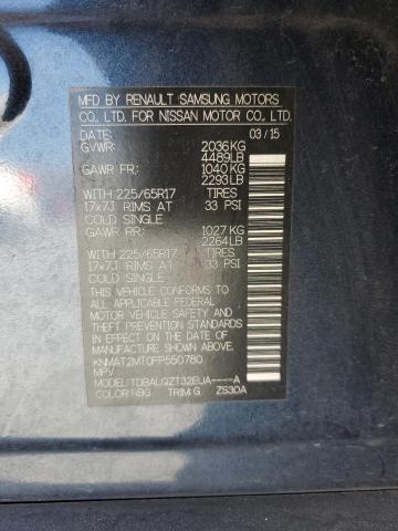 Photo 14 from auction – 2015 NISSAN ROGUE S with VIN KNMAT2MT0FP550780