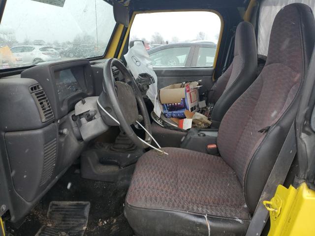 Photo 7 from auction – 2000 JEEP WRANGLER / with VIN 1J4FA49S4YP795974