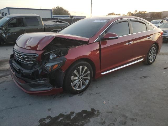 HYUNDAI SONATA SPO 2015 with VIN 5NPE34AF0FH238546 - Photo from auction