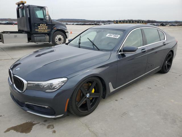 BMW 740 I 2016 with VIN WBA7E2C54GG547645 - Photo from auction