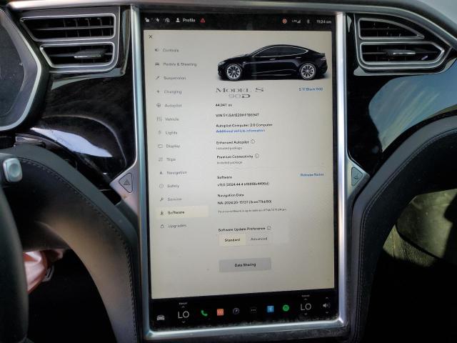 Photo 9 from auction – 2017 TESLA MODEL S with VIN 5YJSA1E29HF186947