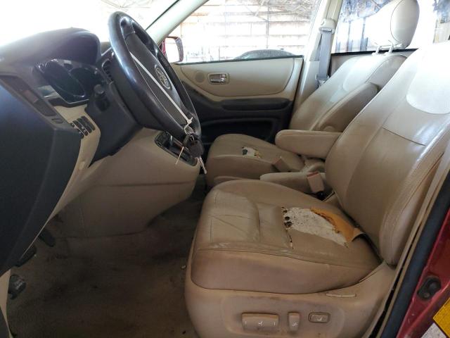Photo 7 from auction – 2001 TOYOTA HIGHLANDER with VIN JTEGF21A810010885