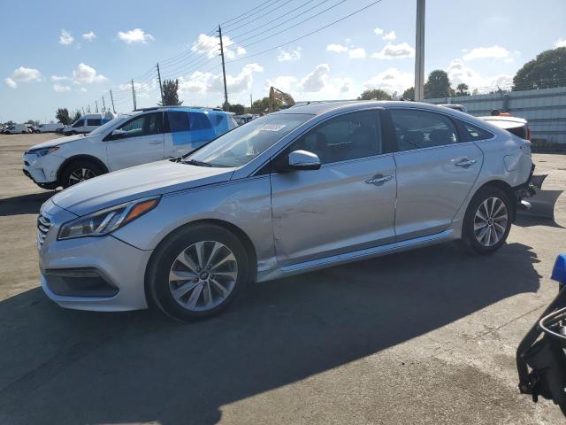 HYUNDAI SONATA SPO 2015 with VIN 5NPE34AF0FH095808 - Photo from auction
