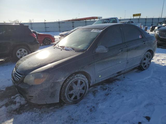 KIA SPECTRA EX 2009 with VIN KNAFE221395626927 - Photo from auction