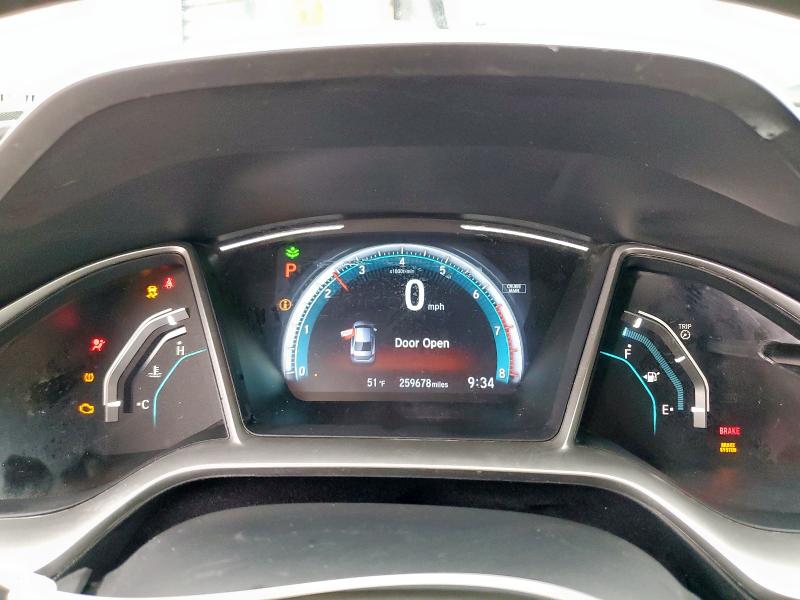 Photo 9 from auction – 2017 HONDA CIVIC EX with VIN 19XFC1F32HE012064
