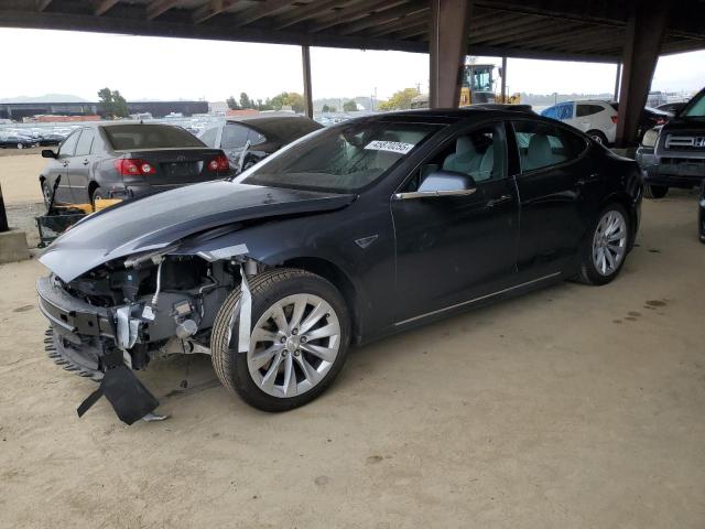 TESLA MODEL S 2016 with VIN 5YJSA1E28GF129833 - Photo from auction