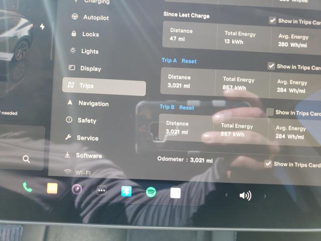 Photo 9 from auction – 2024 TESLA MODEL Y with VIN 7SAYGDED3RF114643