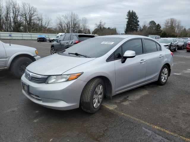 HONDA CIVIC LX 2012 with VIN 19XFB2F53CE308150 - Photo from auction