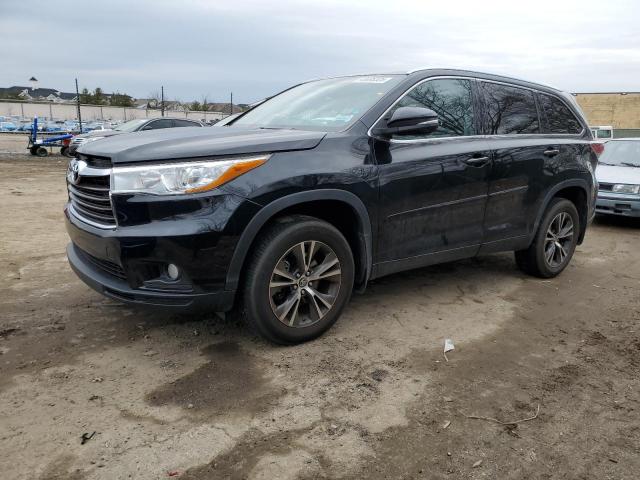 TOYOTA HIGHLANDER 2016 with VIN 5TDJKRFH5GS505409 - Photo from auction