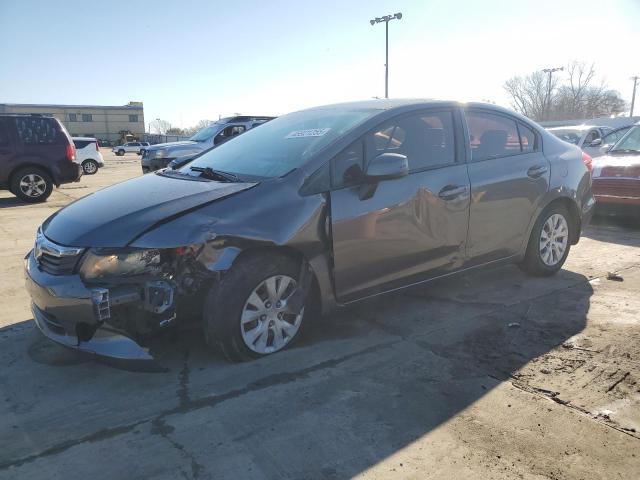 HONDA CIVIC LX 2012 with VIN 19XFB2F50CE094119 - Photo from auction