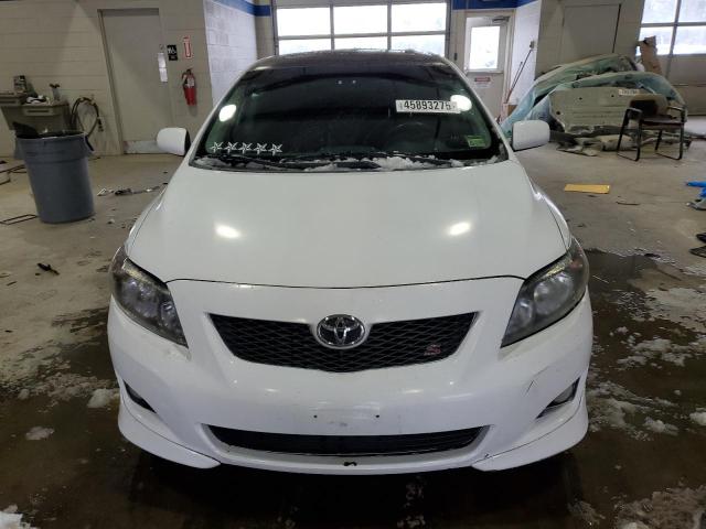 Photo 5 from auction – 2009 TOYOTA COROLLA BA with VIN 2T1BU40E49C077781