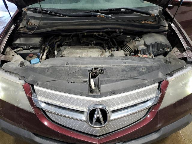 Photo 12 from auction – 2009 ACURA MDX TECHNO with VIN 2HNYD28629H505407
