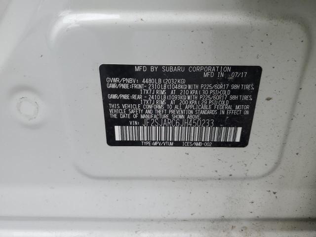 Photo 14 from auction – 2018 SUBARU FORESTER 2 with VIN JF2SJARC6JH450233