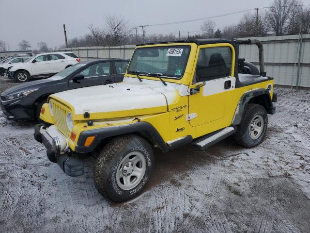 JEEP WRANGLER / 2000 with VIN 1J4FA49S4YP795974 - Photo from auction