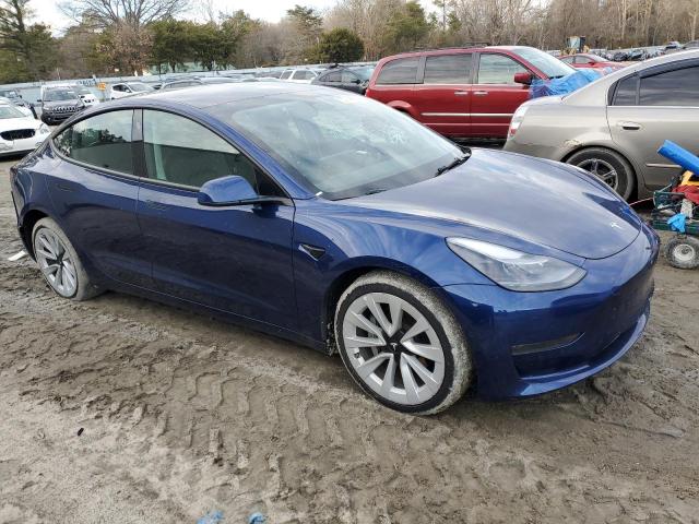 Photo 4 from auction – 2022 TESLA MODEL 3 with VIN 5YJ3E1EA4NF371919
