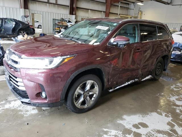 TOYOTA HIGHLANDER 2019 with VIN 5TDDZRFH1KS930711 - Photo from auction