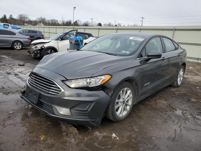 FORD FUSION SE 2019 with VIN 3FA6P0LU9KR268803 - Photo from auction