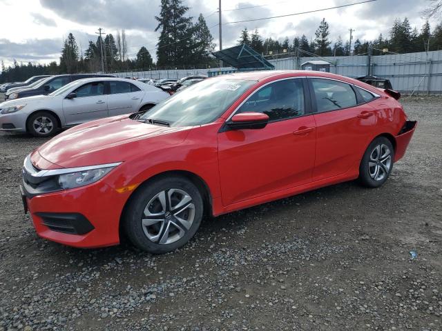 HONDA CIVIC LX 2018 with VIN 2HGFC2E58JH551342 - Photo from auction