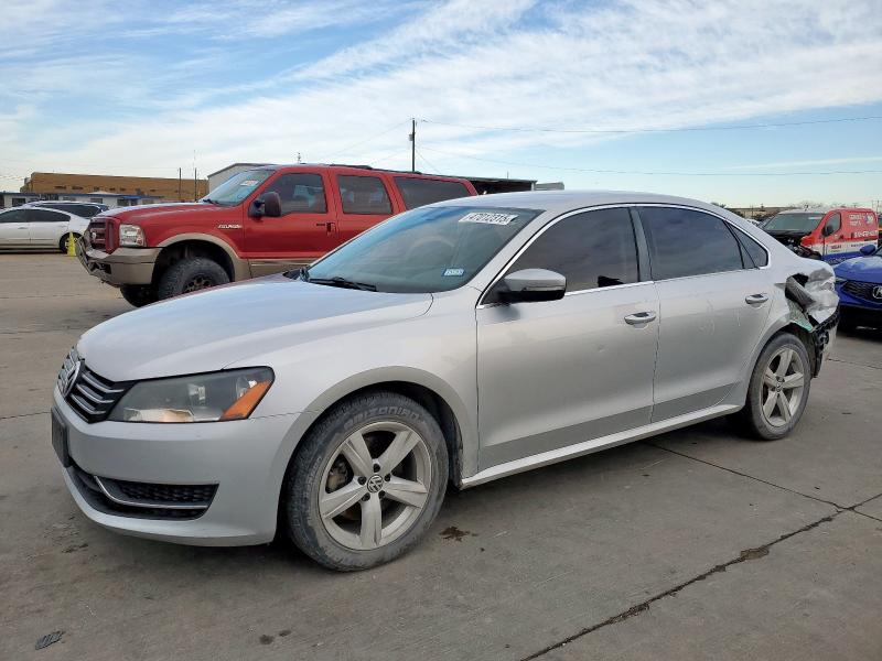 VOLKSWAGEN PASSAT SE 2013 with VIN 1VWBP7A33DC067232 - Photo from auction