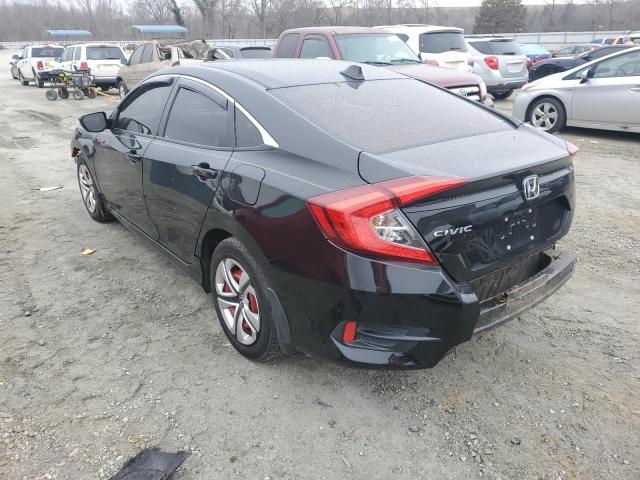 Photo 2 from auction – 2016 HONDA CIVIC LX with VIN 19XFC2F55GE095365