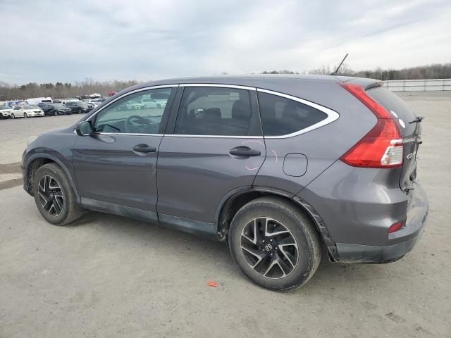 Photo 2 from auction – 2016 HONDA CR-V SE with VIN 2HKRM4H49GH620983