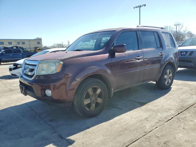 HONDA PILOT EXL 2011 with VIN 5FNYF3H63BB047605 - Photo from auction