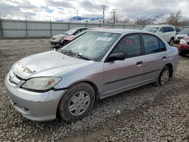 HONDA CIVIC DX V 2004 with VIN 2HGES16304H590744 - Photo from auction