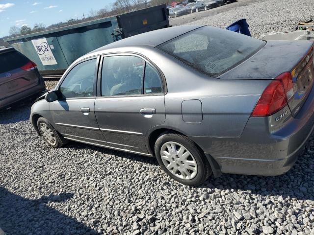 Photo 2 from auction – 2005 HONDA CIVIC LX with VIN 2HGES16565H531068
