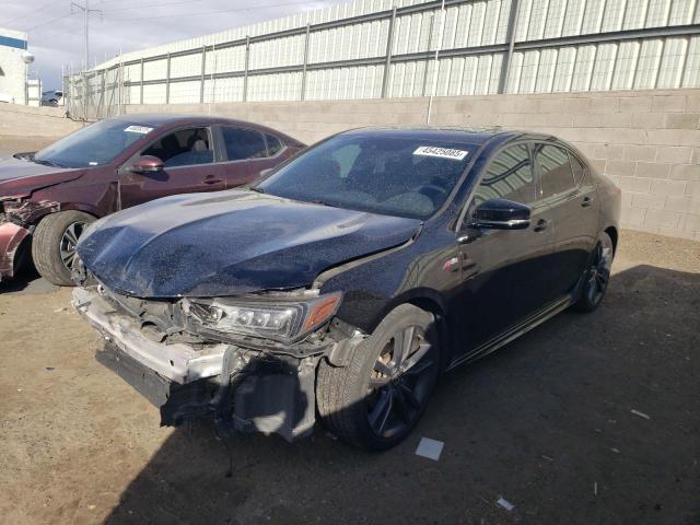 ACURA TLX TECH+A 2018 with VIN 19UUB3F60JA004992 - Photo from auction