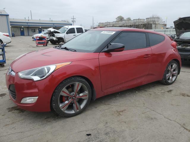 HYUNDAI VELOSTER 2013 with VIN KMHTC6AD2DU173571 - Photo from auction