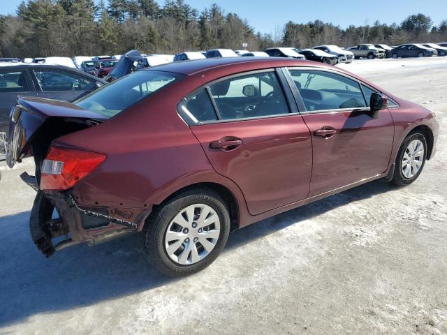 Photo 3 from auction – 2012 HONDA CIVIC LX with VIN 2HGFB2F5XCH609133
