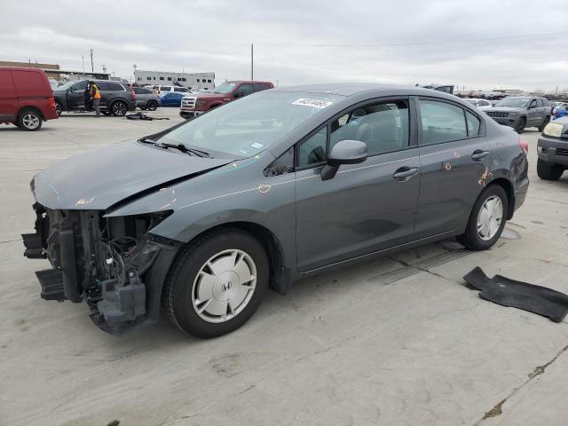 HONDA CIVIC HF 2013 with VIN 2HGFB2F63DH529053 - Photo from auction