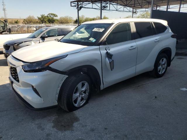 TOYOTA HIGHLANDER 2023 with VIN 5TDKDRBH0PS038775 - Photo from auction