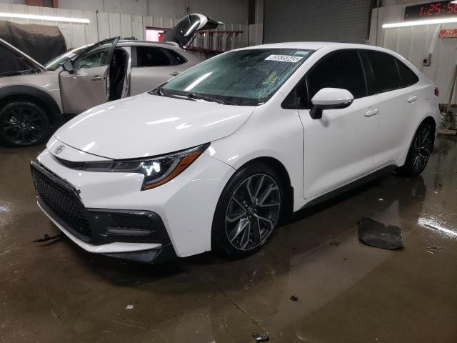 TOYOTA COROLLA SE 2021 with VIN 5YFS4MCE7MP079240 - Photo from auction