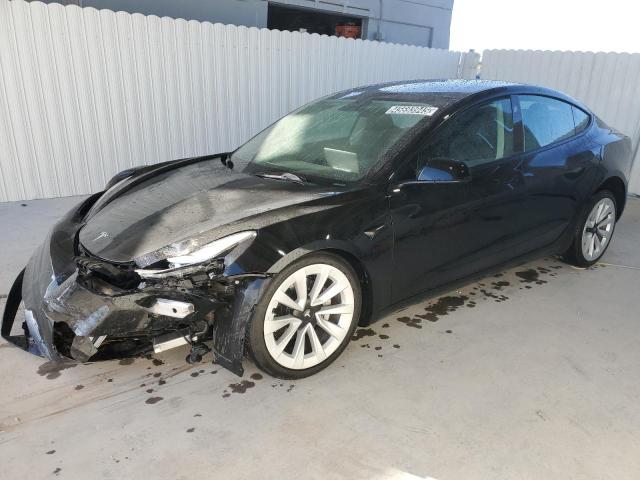 TESLA MODEL 3 2022 with VIN 5YJ3E1EA4NF371676 - Photo from auction