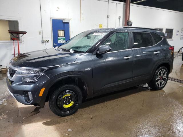 KIA SELTOS SX 2022 with VIN KNDETCA24N7273102 - Photo from auction