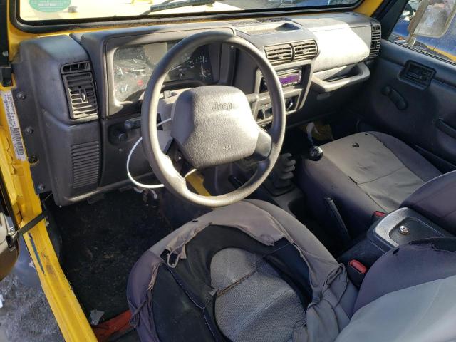 Photo 8 from auction – 2000 JEEP WRANGLER / with VIN 1J4FA29P4YP791584