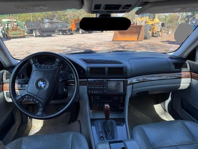 Photo 9 from auction – 2000 BMW 740 IL with VIN WBAGH8346YDP07884
