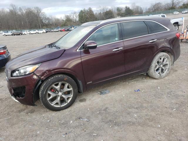KIA SORENTO SX 2018 with VIN 5XYPKDA58JG367458 - Photo from auction