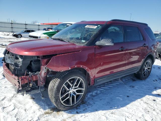 FORD EXPLORER S 2018 with VIN 1FM5K8GT5JGB17656 - Photo from auction
